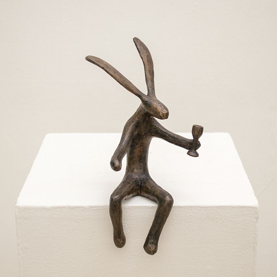 Guy du Toit, Hare with Pinotage
bronze unique