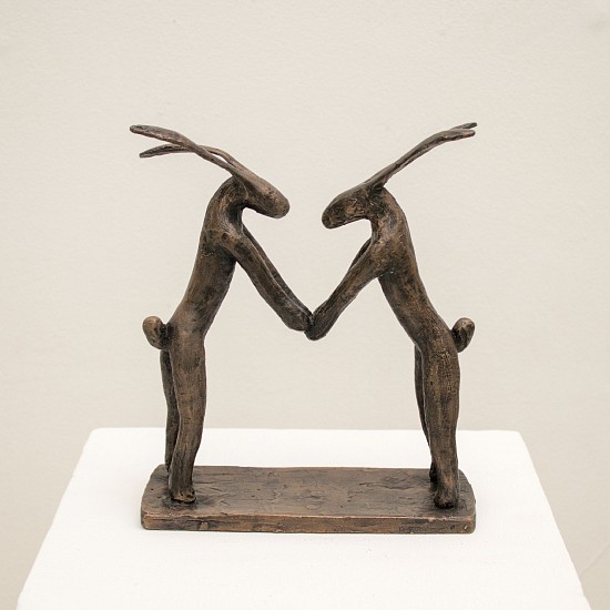 Guy du Toit, Loving Hares
bronze unique