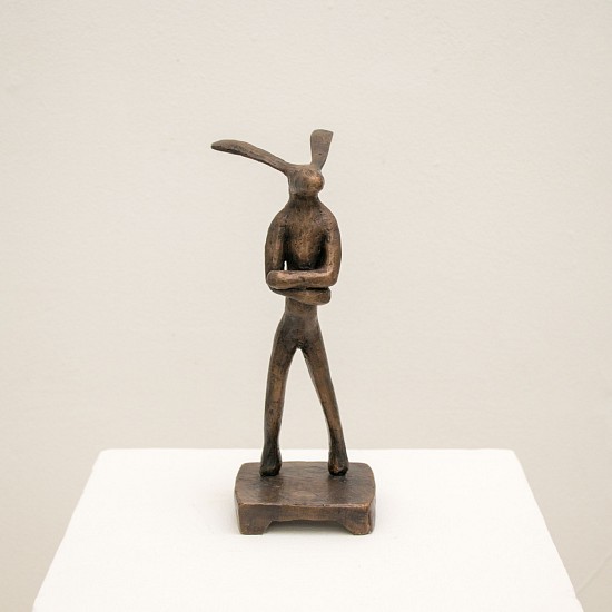 Guy du Toit, Observing Hare
bronze unique