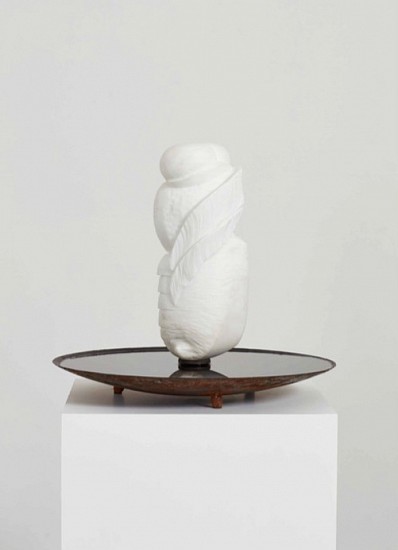 Richard John Forbes, Pupa
carrara marble and steel bowl