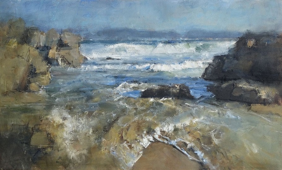 Walter Voigt, Advancing Tide, Robberg Beach
oil on canvas