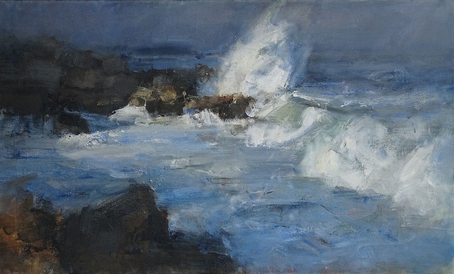 Walter Voigt, Waveblast, Plettenberg Bay
oil on canvas