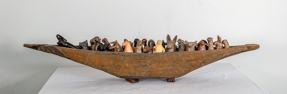 Wilma Cruise, Boat #7
ceramic in found object