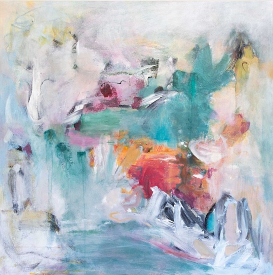 Mary-Jane Morris, The Wave
acrylic and ink on canvas