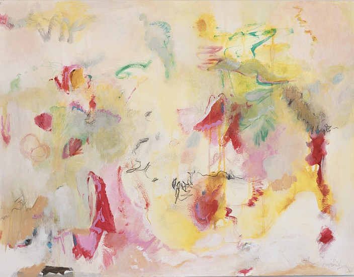 Mary-Jane Morris, Conversations
acrylic, ink, pastel pencil on paper