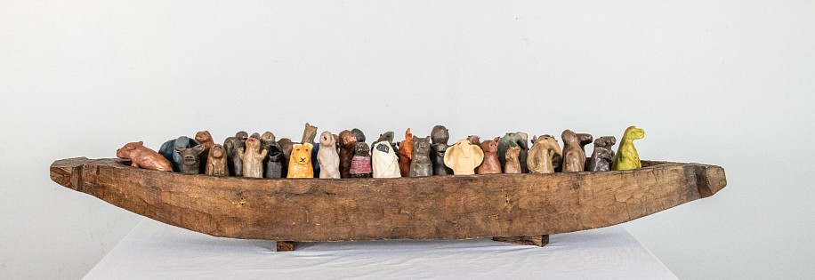 Wilma Cruise, Boat #8
ceramic in found object