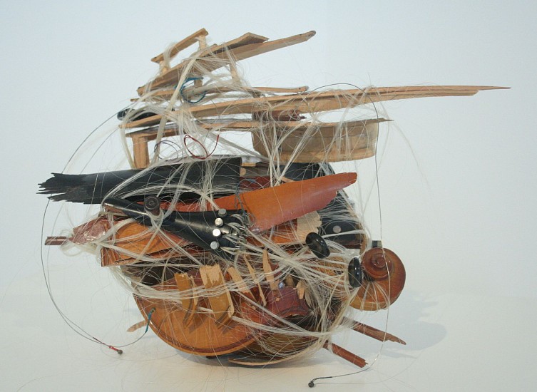 Lynette Bester, Untitled (Medusa)
violin & horse hair