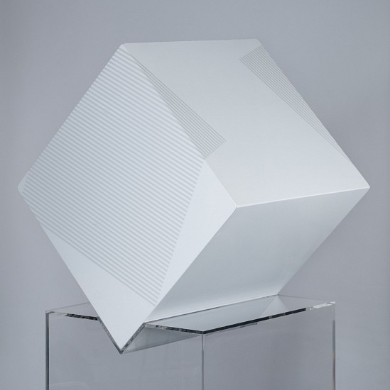 Liberty Battson, White on White
2k automotive paint on wood and perspex