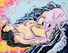 norman o flynn after hokusai erotic tales from the sea acrylic on acrylic glass 80x70cm gkac 15746 no frame