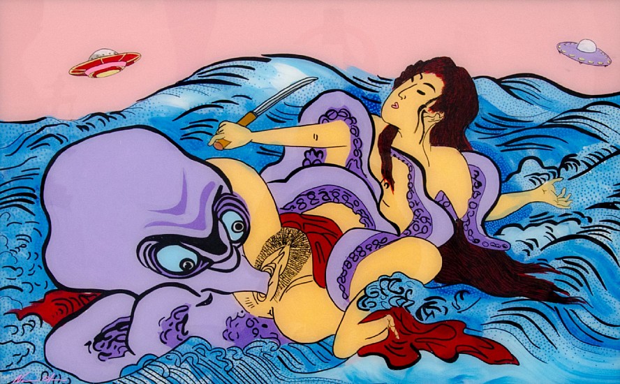 Norman O'Flynn, Erotic Tales From The Sea
acrylic on acrylic glass