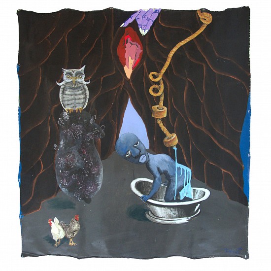 Teresa Kutala Firmino, Beyond The Cave II
mixed media on canvas