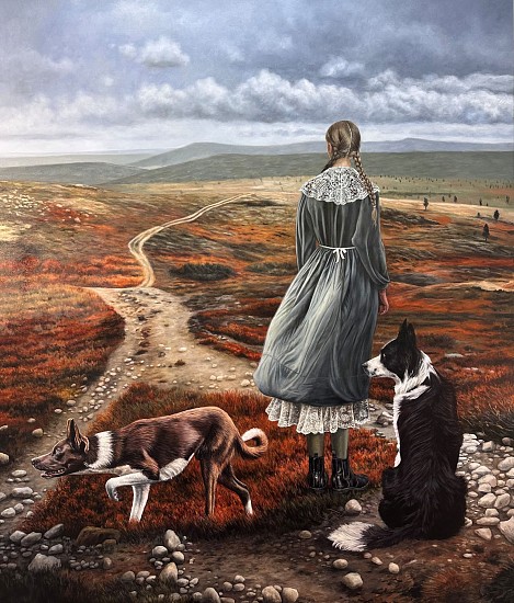 Angela Banks, The Approach
oil on canvas