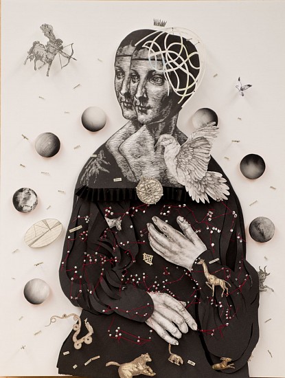 Judy Woodborne, Urania (Muse of Astronomy)
mixed media