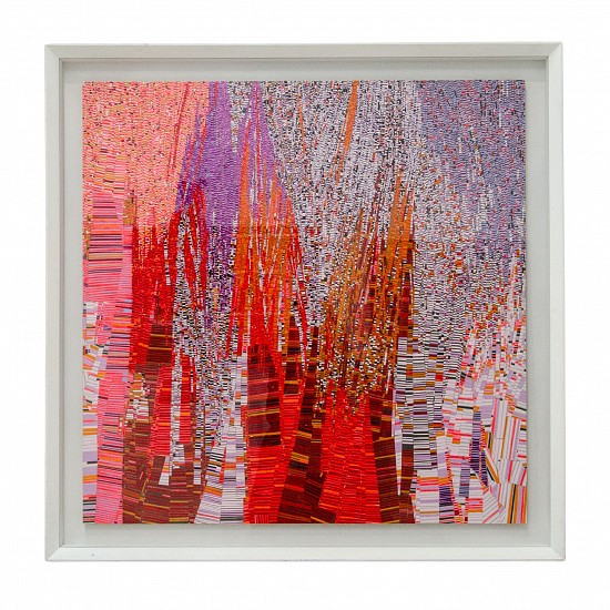 Galia Gluckman, Uptown
paper construction with glue on board