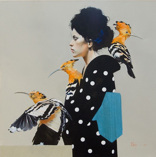 David Thorpe, Upupa Madre
oil on canvas