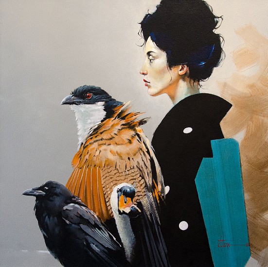 David Thorpe, Chignon II
oil on canvas