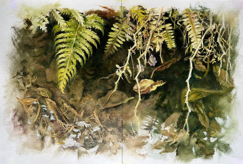 Jaco van Schalkwyk, A Peaceful Resistance
oil on paper