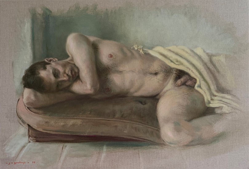 Jaco van Schalkwyk, Deon: Study II
Oil on Belgian Linen