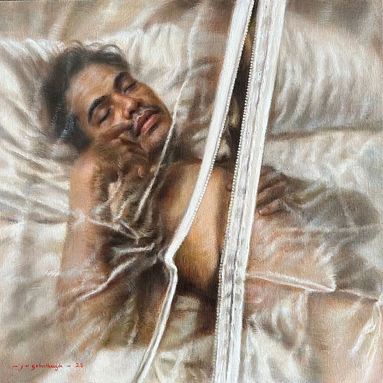 Jaco van Schalkwyk, Yusuf
Oil on Belgian Linen