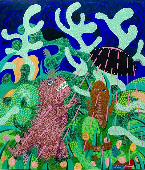 Norman O'Flynn, Reign IV
acrylic on canvas