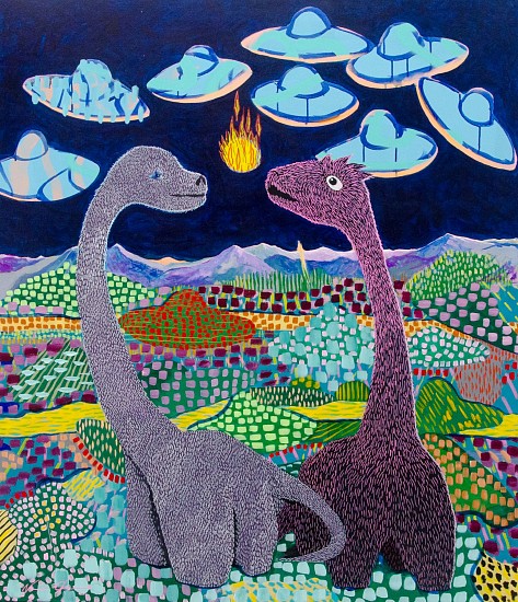 Norman O'Flynn, Reign III
acrylic on canvas