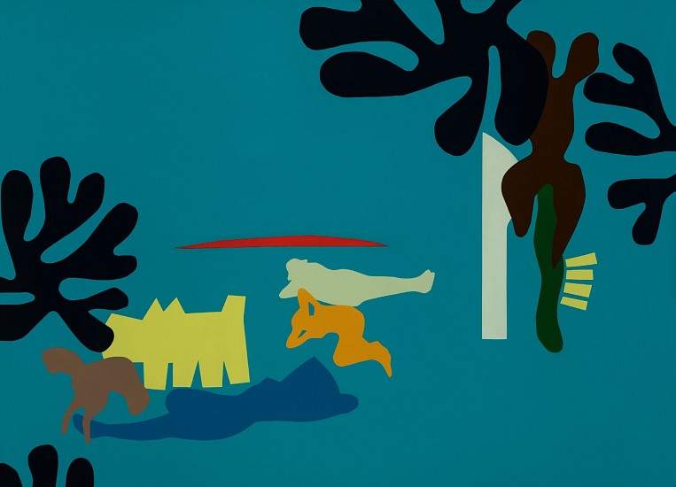 Liberty Battson, Homestead
2k automotive paint on canvas