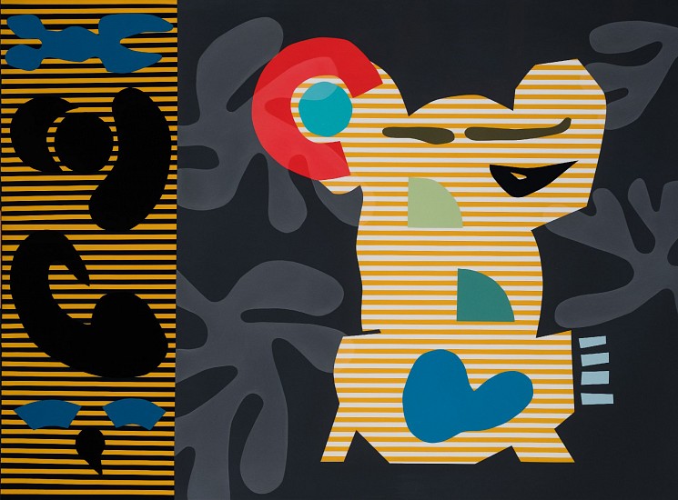 Liberty Battson, The Guardian
2k automotive paint on canvas