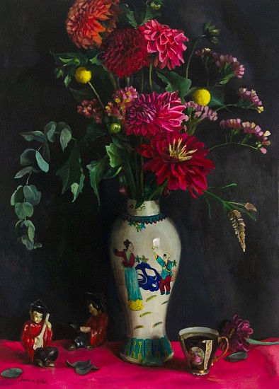 Weyers du Toit, Black Tea with Blooming Sugar
oil on board