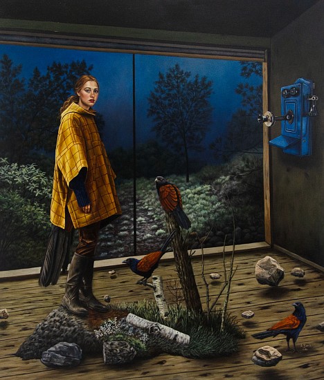 Angela Banks, The Quiet Divide
oil on canvas