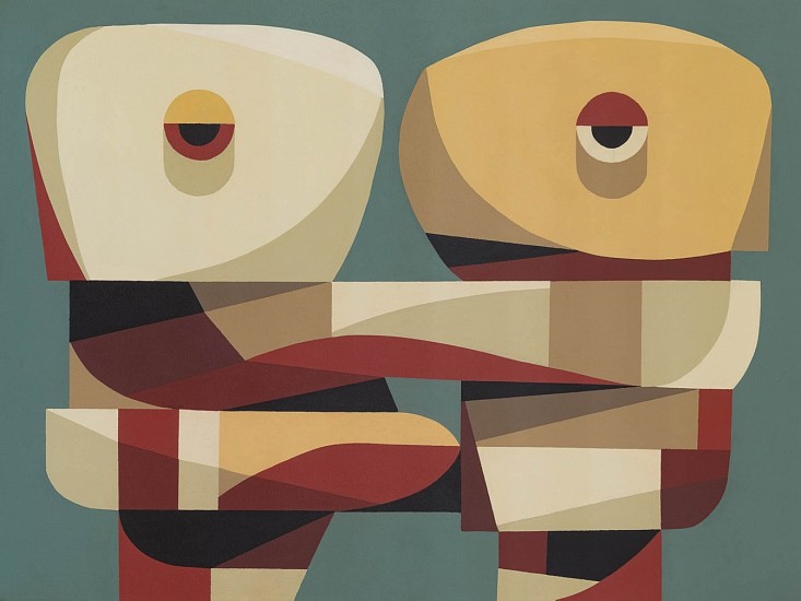 Louis Nel, Flux 34
acrylic on canvas