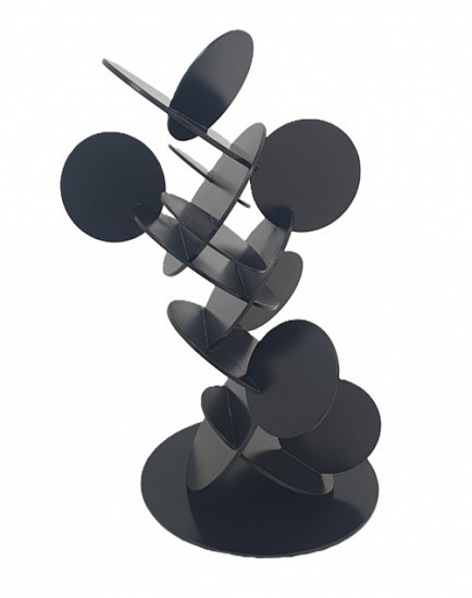 Wehrner Lemmer, Ascending Circles
powder coated mild steel