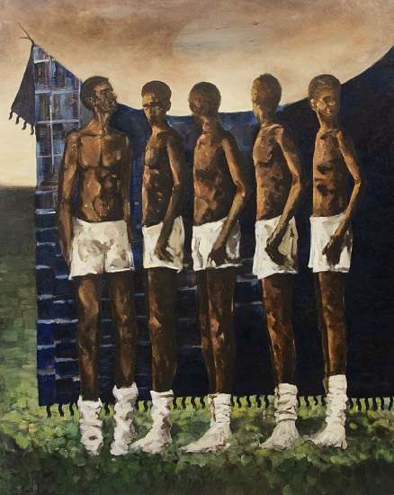 Anele Pama, Uswazi lomBhongisa (The Branch of Umbhongisa)
oil on canvas