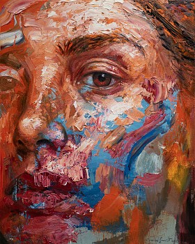 integrated sctructure 2026 oil on canvas 100x80cm