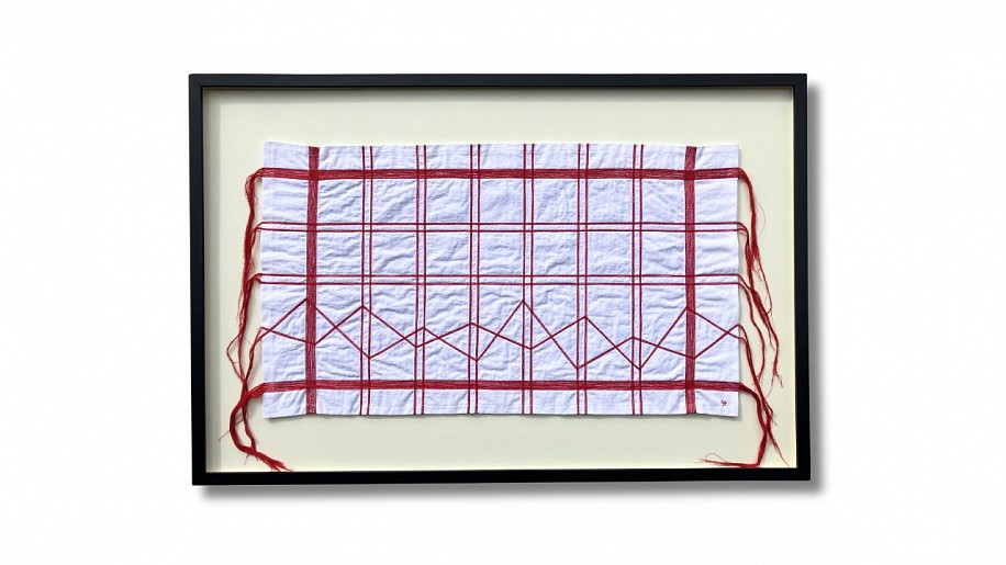 Nicki Friedlein, Kitchen Sink Drama
freehand machine embroidery on cotton