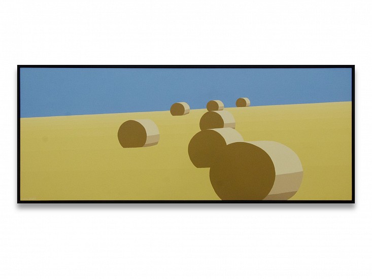 Jannie Uitlander, Just Another Harvest Noon
acrylic on canvas on board