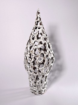 07.1 amaryllis 02 2026 hand built stoneware ceramics 64 x 25 x 25 cm