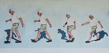 l vermeulen after muybridge oil on canvas 38x76.5cm 2025 gkac16442