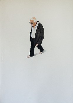 l vermeuelen well dressed 1 colour pencil on paper 110x76cm 2025 gkac