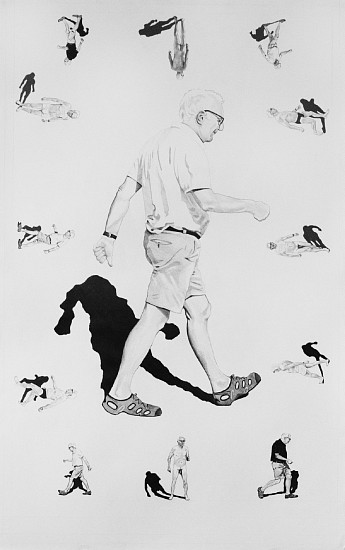 Leon Vermeulen, The Shadow
graphite on paper