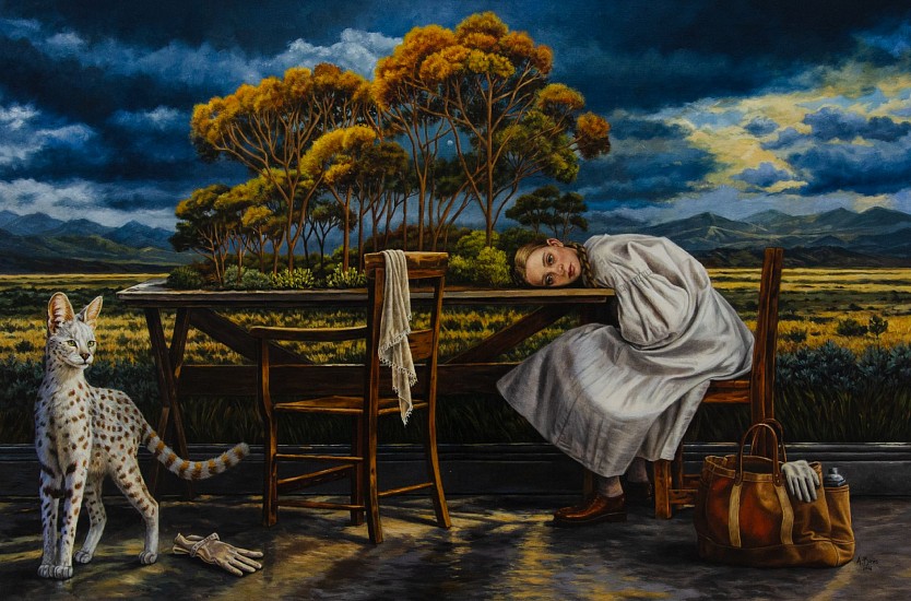 Angela Banks, An Unspoken Accord
oil on canvas