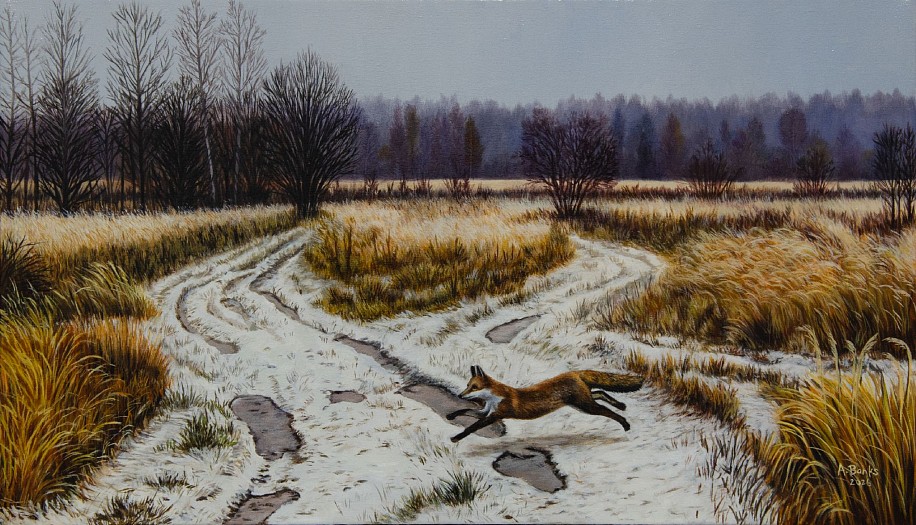 Angela Banks, The Ways Of The Unseen
oil on canvas